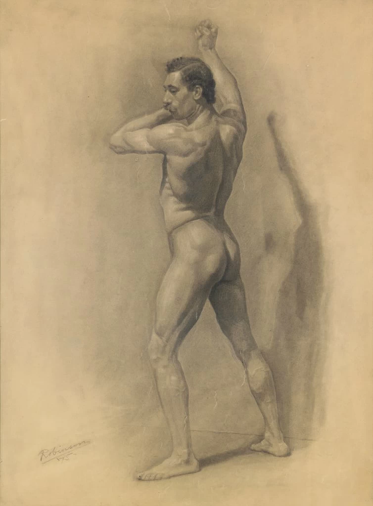 Studio della figura maschile, 1875 2